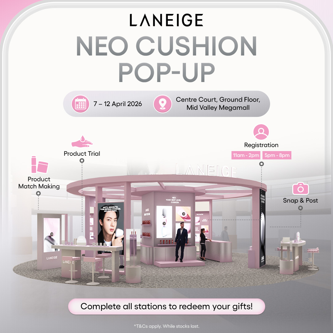 Laneige Neo Cushion Pop-Up